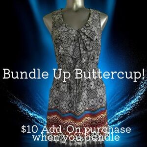 $10 💟Sleeveless Tribal Print Dress